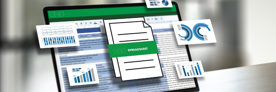How to create charts and sparklines in Excel